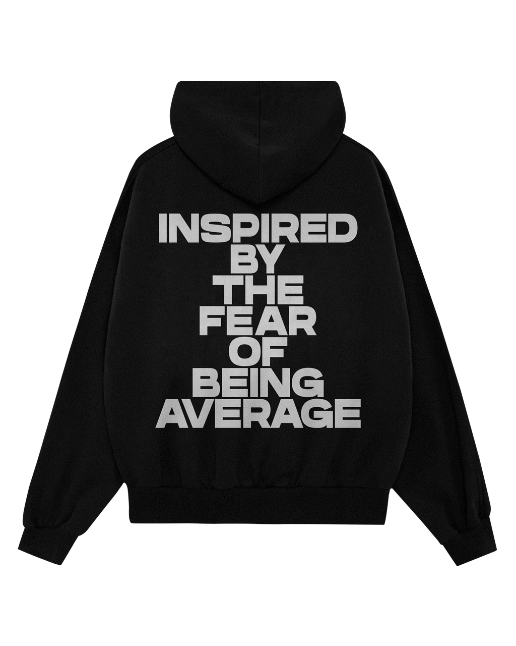 FEAR OF AVERAGE Hoodie Black