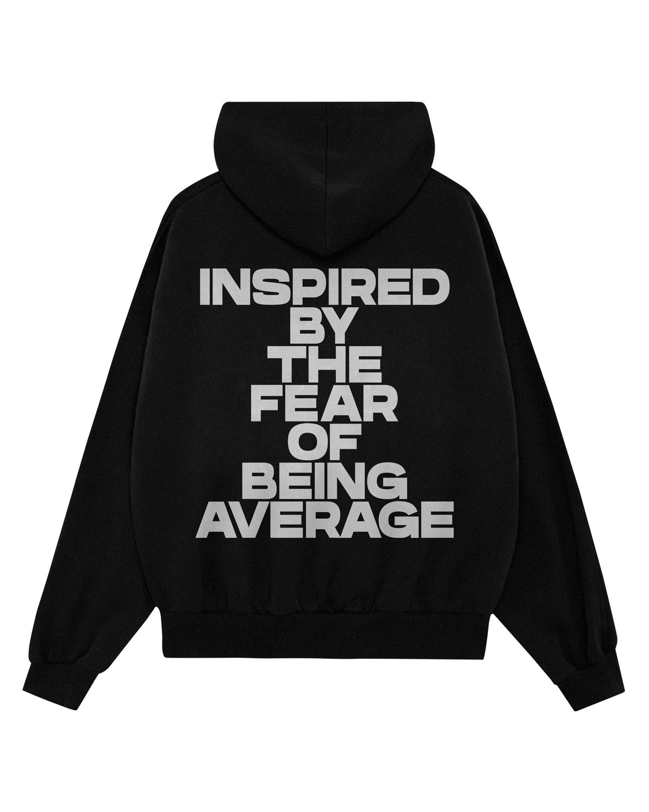 FEAR OF AVERAGE Hoodie Black