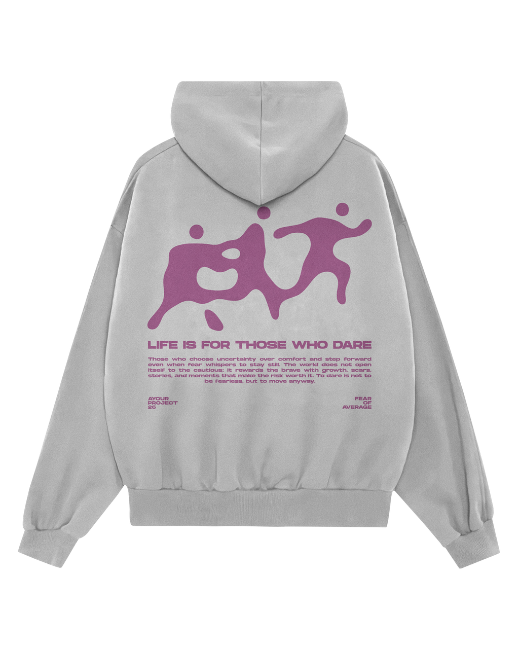 THOSE WHO DARE Hoodie White