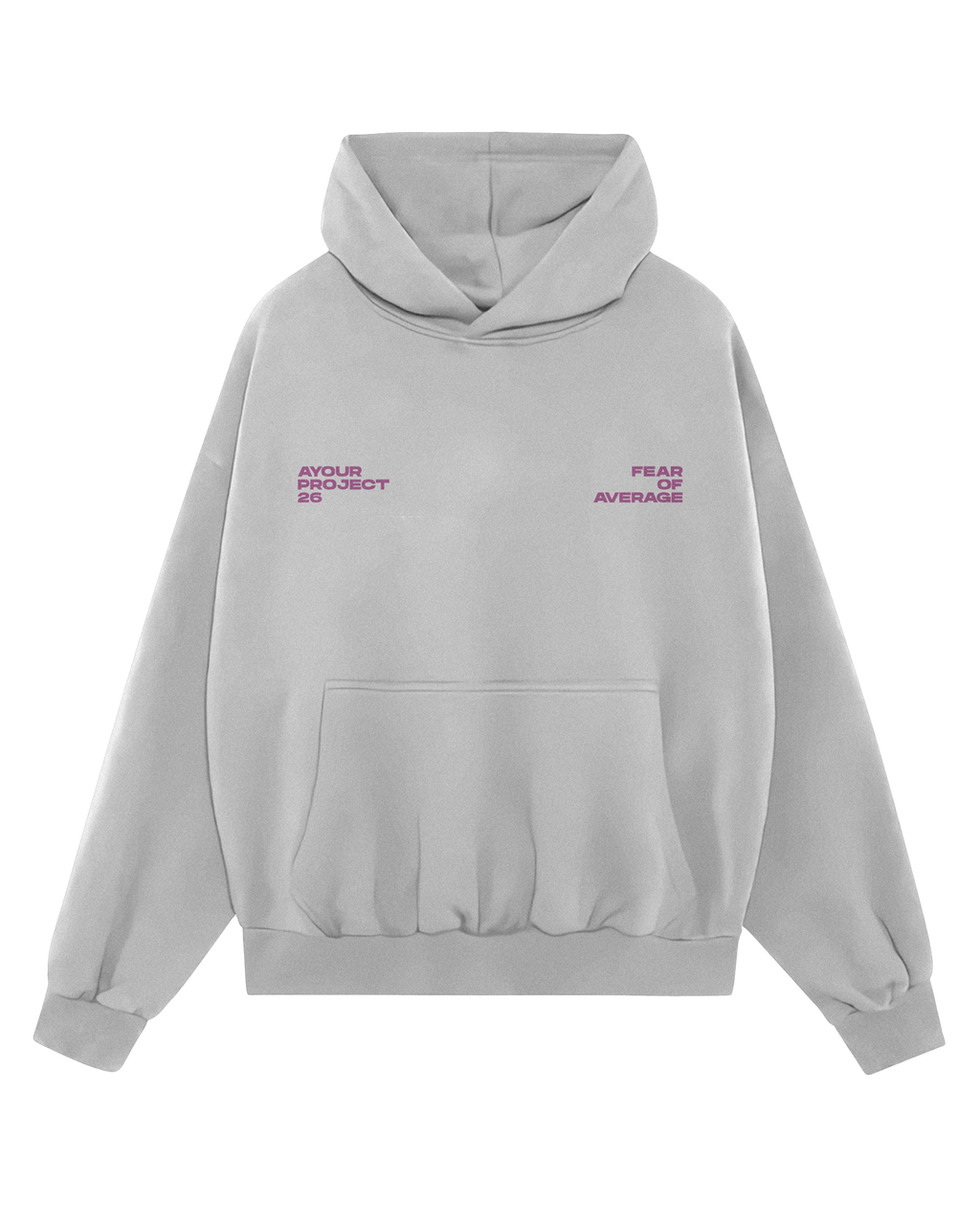 FEAR OF AVERAGE Hoodie White