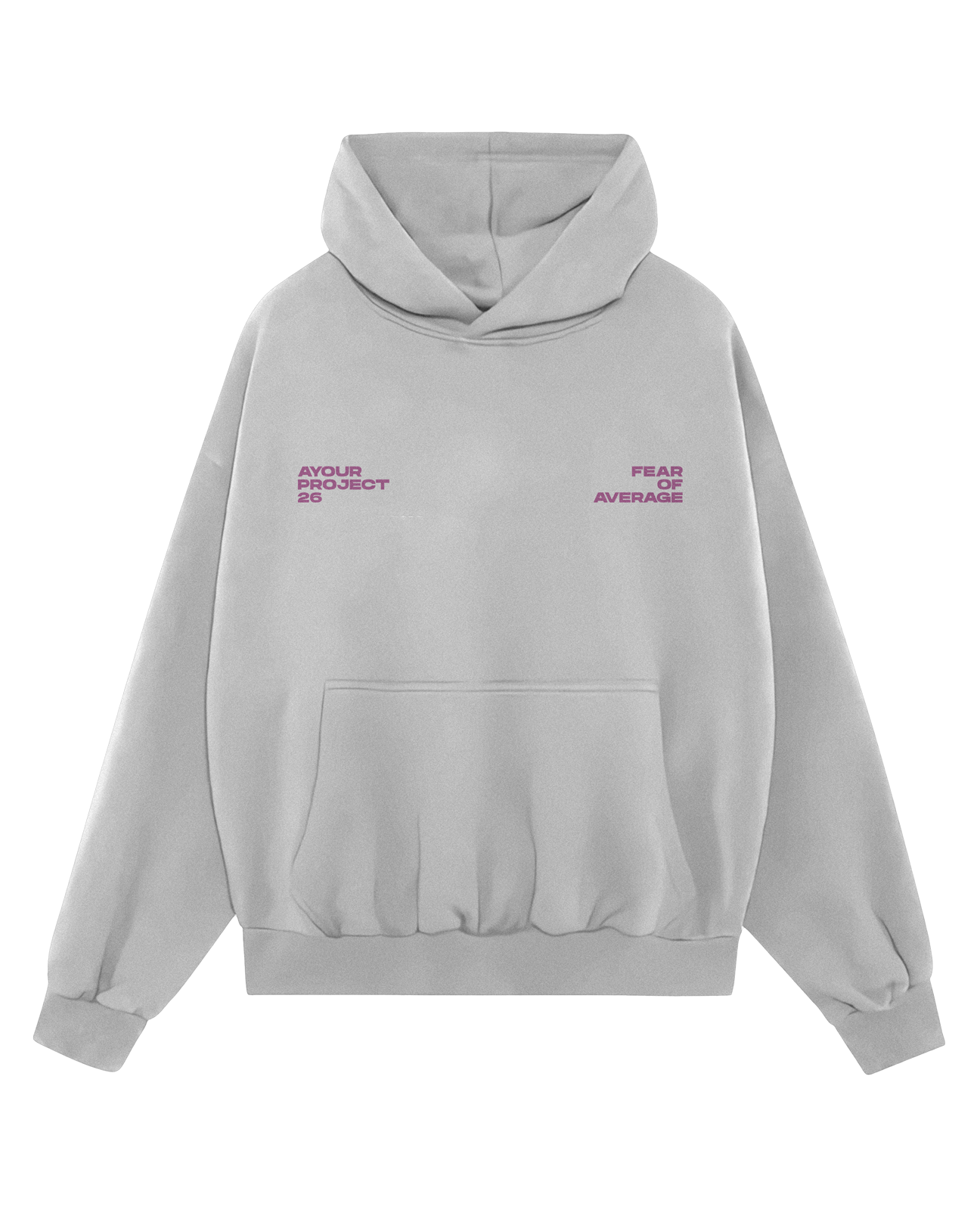 FEAR OF AVERAGE Hoodie White