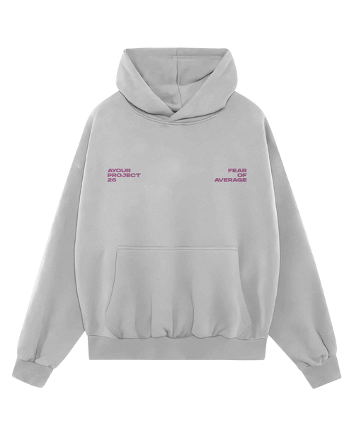 FEAR OF AVERAGE Hoodie White